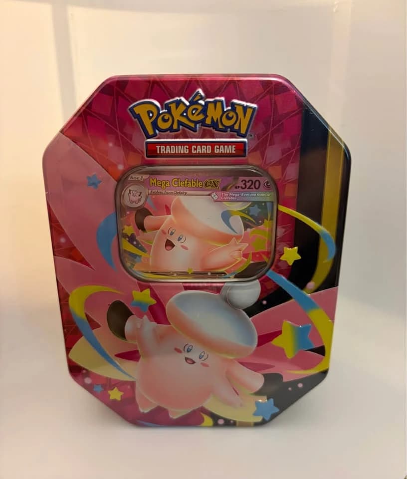 Game Mega Clefable ex Tin