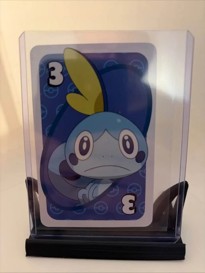 Mattel Pokémon Uno Card - Sobble #3 Blue