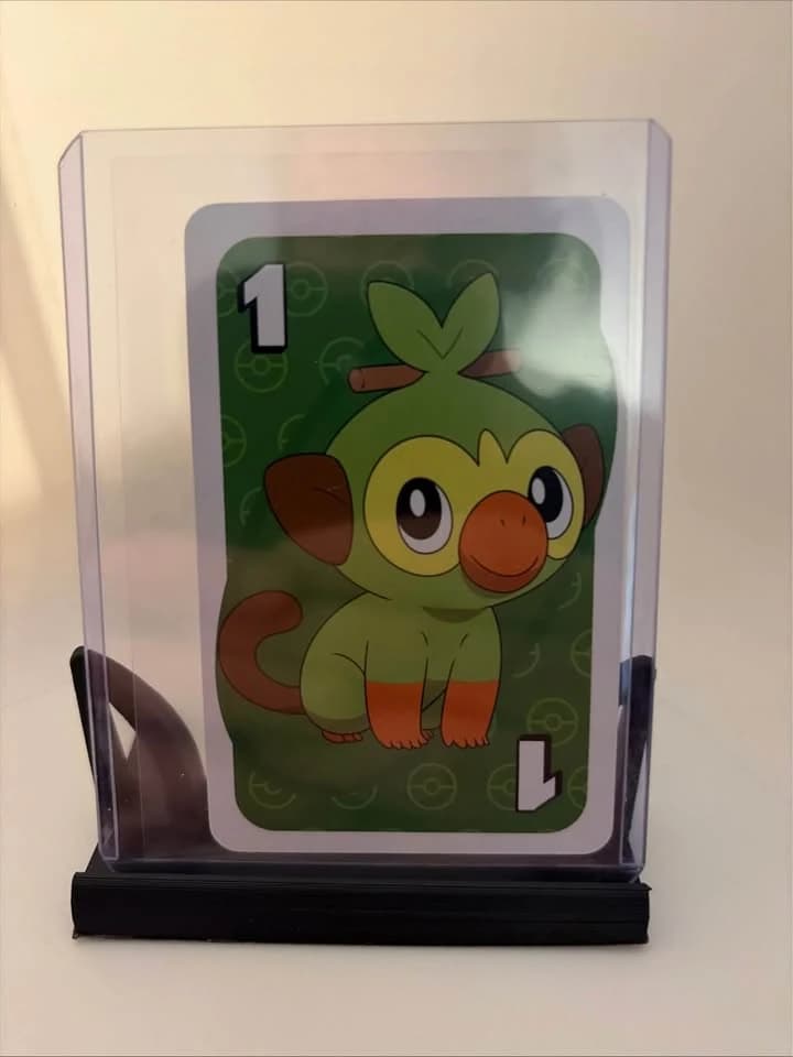 Mattel Pokemon Uno Card - Grookey #1
