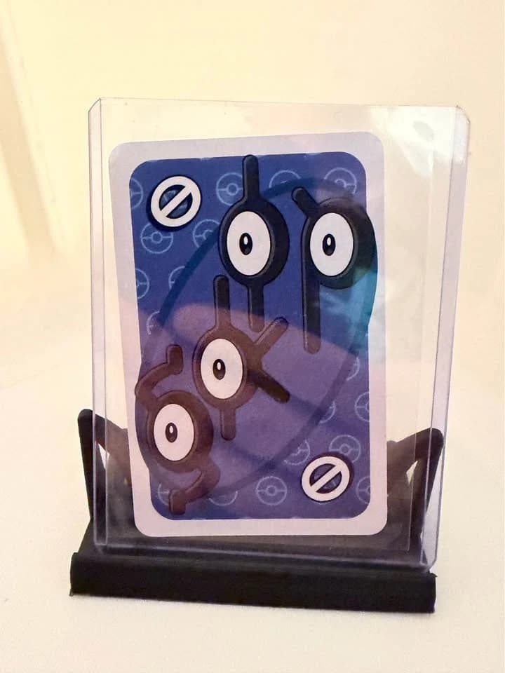 Mattel Pokemon Uno Skip Card