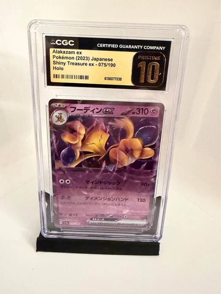 Pokémon Alakazam ex Shiny Treasure ex CGC Pristine 10